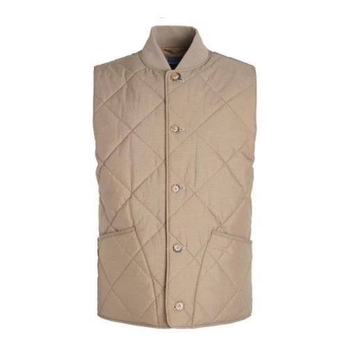 Gewatteerd Tarn Liddlesdale Vest Barbour , Beige , Heren