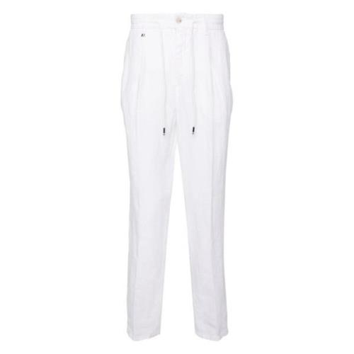 Slim-fit Trousers Hugo Boss , White , Heren