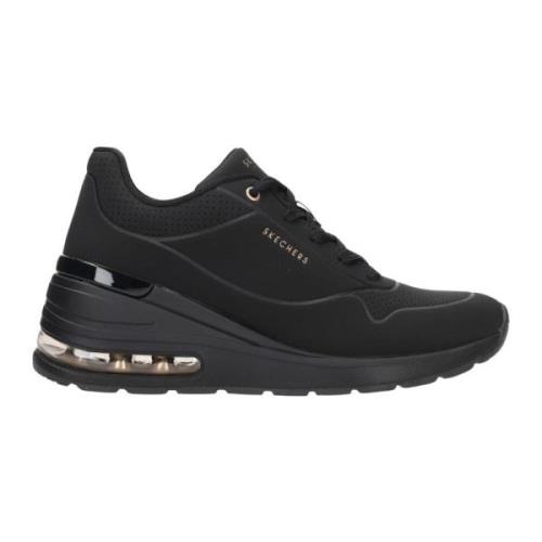 Chunky Elevated Air Sneakers Skechers , Black , Dames