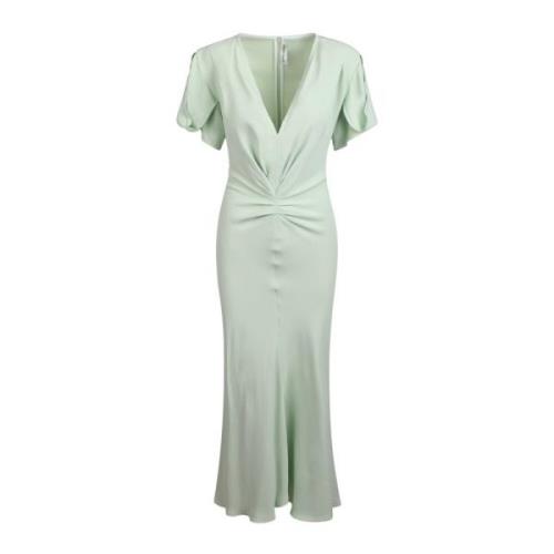 Midi Dresses Victoria Beckham , Green , Dames
