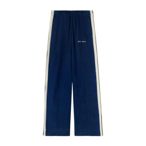 Wide Trousers Palm Angels , Blue , Dames