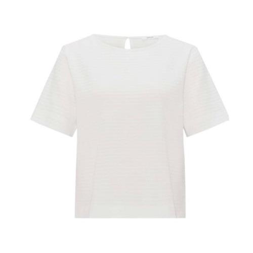 Korte Mouw Serke Top Opus , Beige , Dames