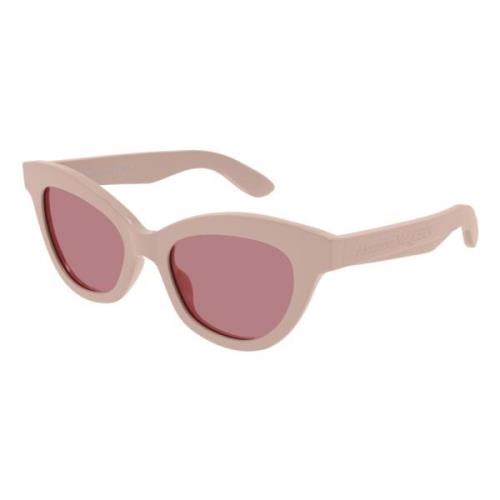 Sunglasses Am0391S Alexander McQueen , Pink , Dames