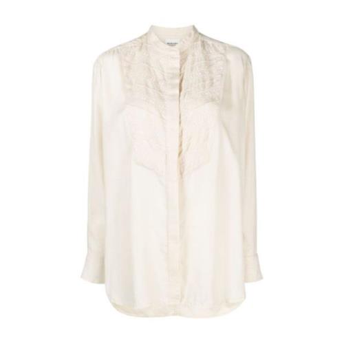 Britten Top Shirts Isabel Marant Étoile , Beige , Dames