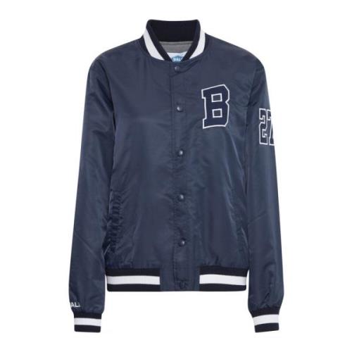 Bomber Jackets Ball , Blue , Dames