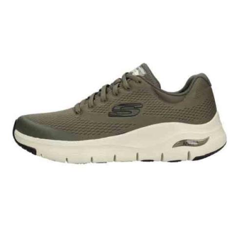 Arch Fit Olive Schoenen Skechers , Green , Heren