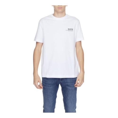 T-Shirts Suns , White , Heren