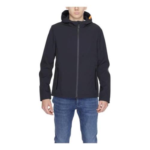 Winter Jackets Suns , Black , Heren