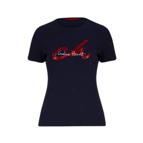 T-Shirts Carolina Herrera , Blue , Dames