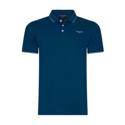 Andrio Polo Shirt Cavallaro , Blue , Heren