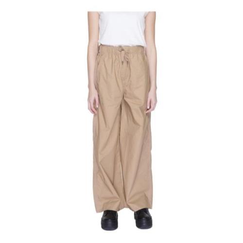 Wide Trousers Blauer , Beige , Dames