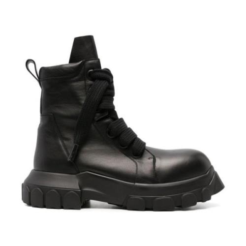 Lace-up Boots Rick Owens , Black , Heren
