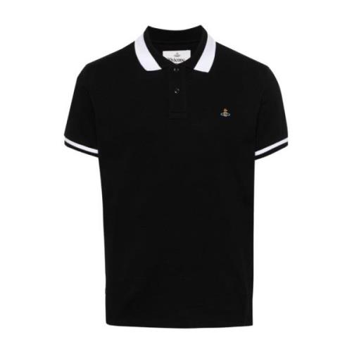 Polo Shirts Vivienne Westwood , Black , Heren