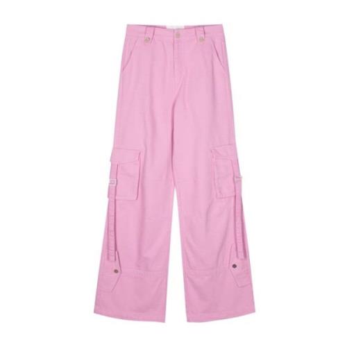 Wide Trousers Blugirl , Pink , Dames