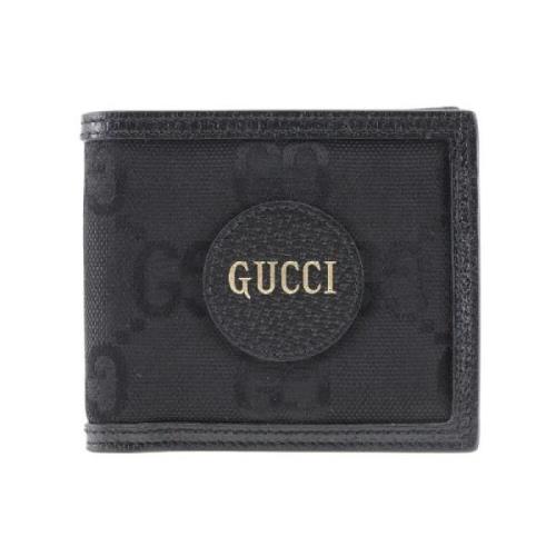 Pre-owned Canvas wallets Gucci Vintage , Black , Dames
