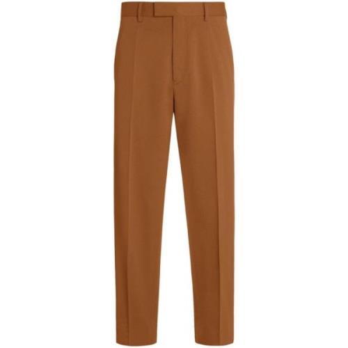 Suit Trousers Ermenegildo Zegna , Brown , Heren