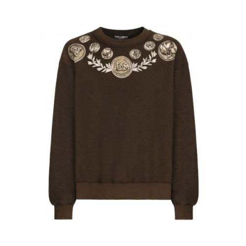 Sweatshirts & Hoodies Dolce & Gabbana , Brown , Heren