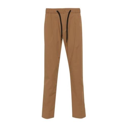 Slim-fit Trousers Herno , Brown , Heren