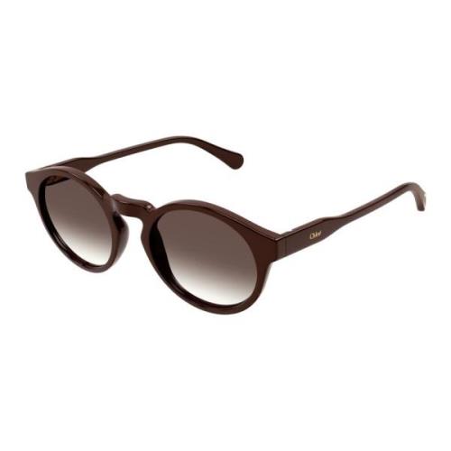 Junior Brown Sunglasses with Shaded Lenses Chloé , Brown , Dames