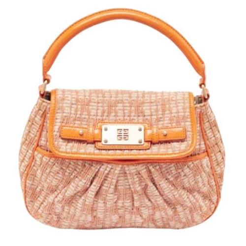 Pre-owned Fabric handbags Givenchy Pre-owned , Orange , Dames
