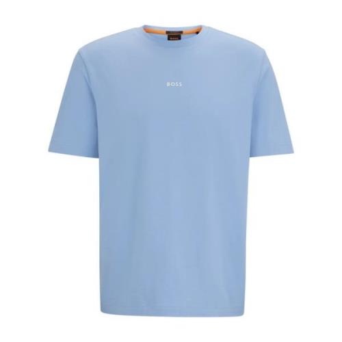 T-Shirt- Boss MEN Orange Tcup S/S Relaxed FIT Hugo Boss , Blue , Heren