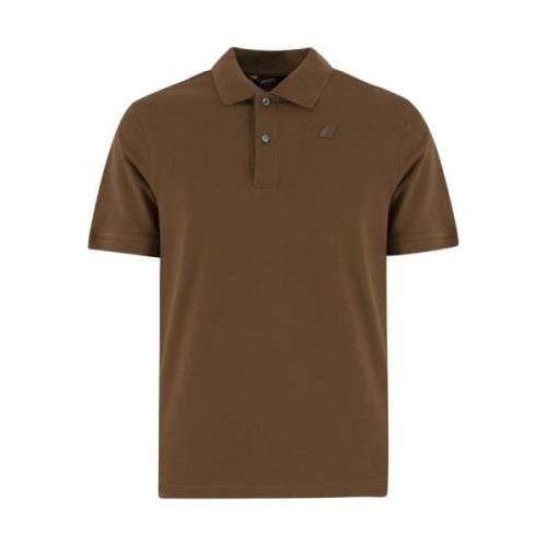 Polo Shirts K-Way , Brown , Heren