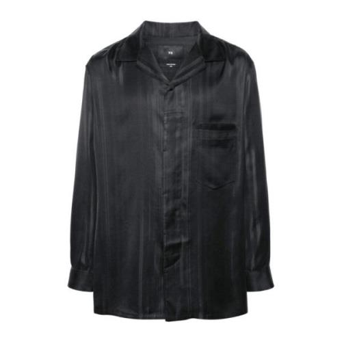 Zwart Oversized Shirt Y-3 , Black , Heren