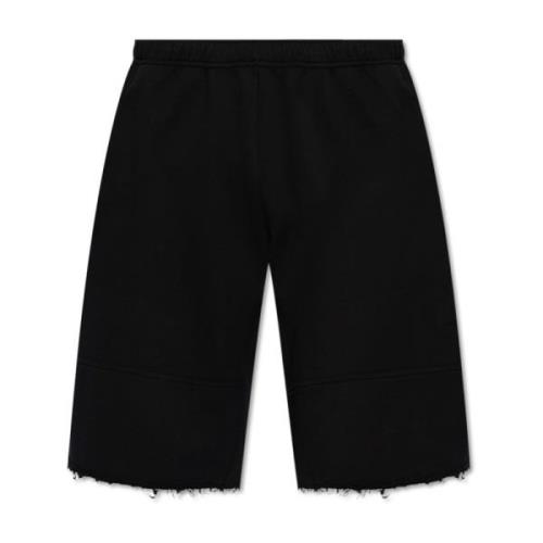 Katoenen shorts MM6 Maison Margiela , Black , Heren