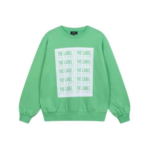 Sweatshirts Alix The Label , Green , Dames
