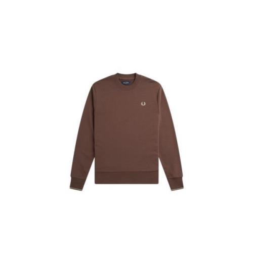 Sweatshirts Fred Perry , Brown , Heren