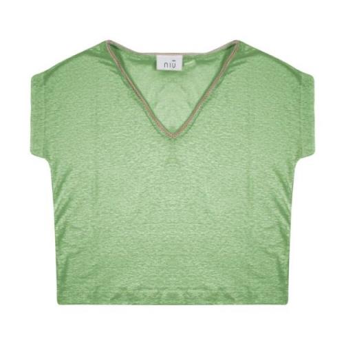Shirts NIU , Green , Dames