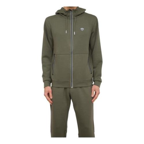 Zip-throughs Emporio Armani EA7 , Green , Heren