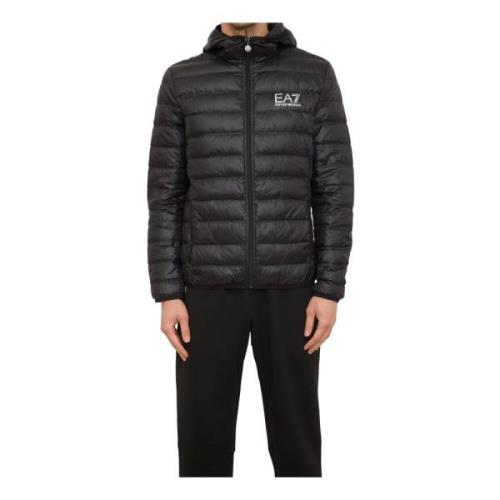 Winter Jackets Emporio Armani EA7 , Black , Heren
