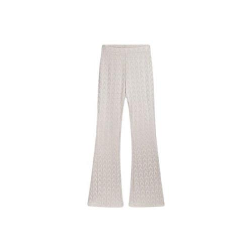 Wide Trousers Alix The Label , Beige , Dames