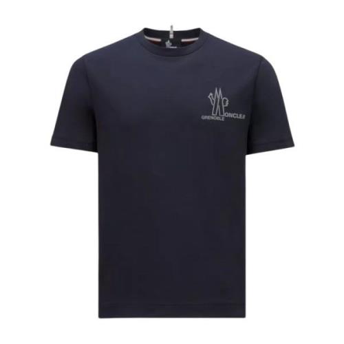 T-Shirts Moncler , Blue , Heren