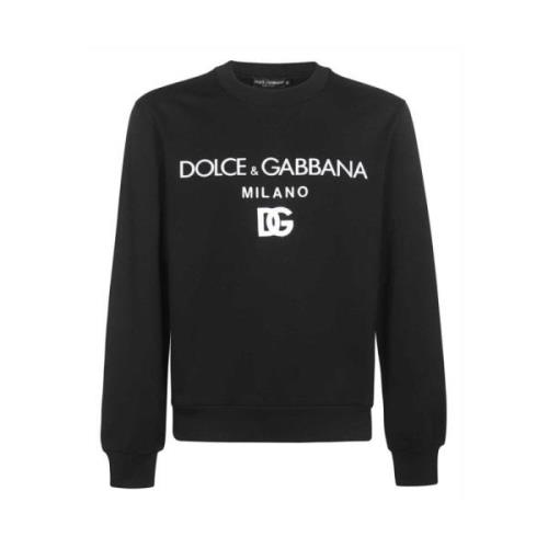 Round-neck Knitwear Dolce & Gabbana , Black , Heren