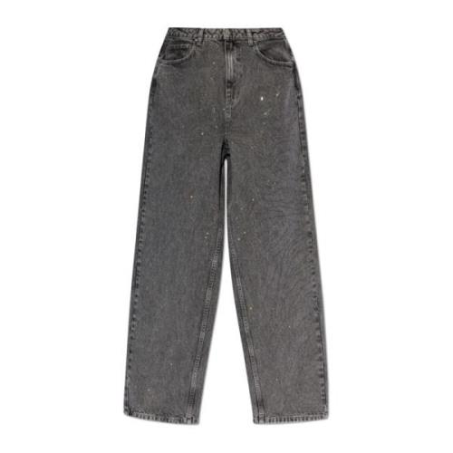 Versierde jeans Rotate Birger Christensen , Gray , Dames