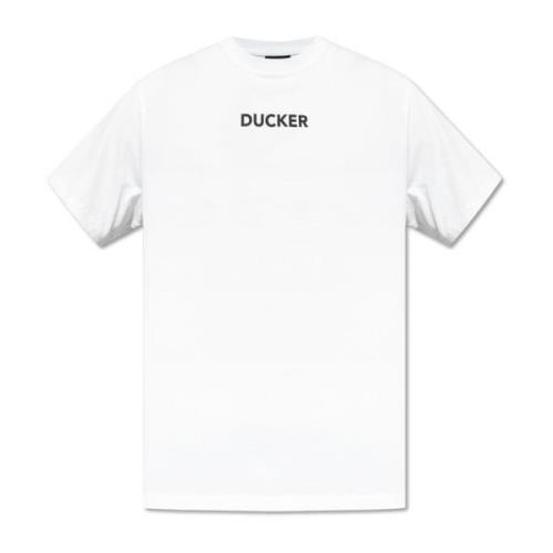 Bedrukt T-shirt Save The Duck , White , Heren