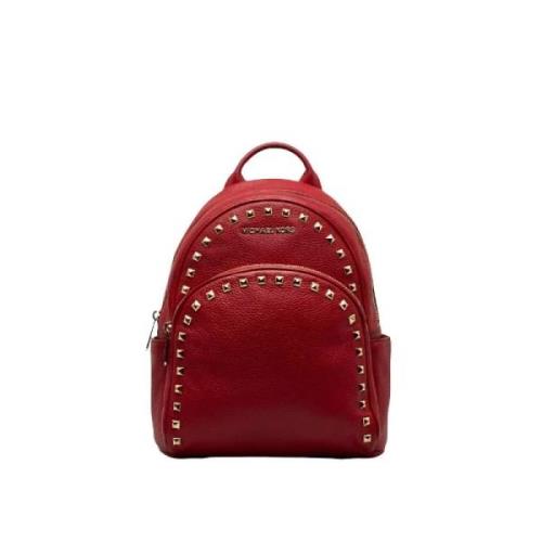 Pre-owned Leather backpacks Michael Kors Pre-owned , Red , Dames