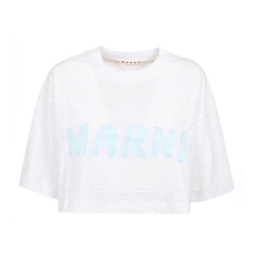 T-Shirts Marni , White , Dames
