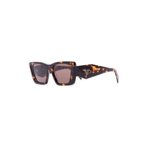 PR 08Ys 01V8C1 Zonnebril Prada , Brown , Dames