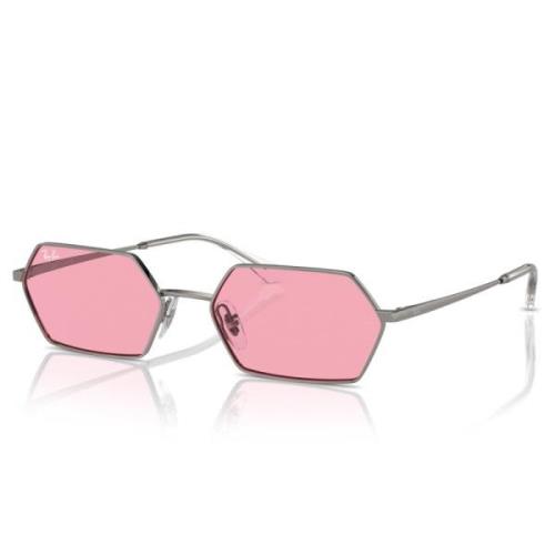 Geometrische Festival Zonnebril Yevi Rb3728 Ray-Ban , Gray , Unisex