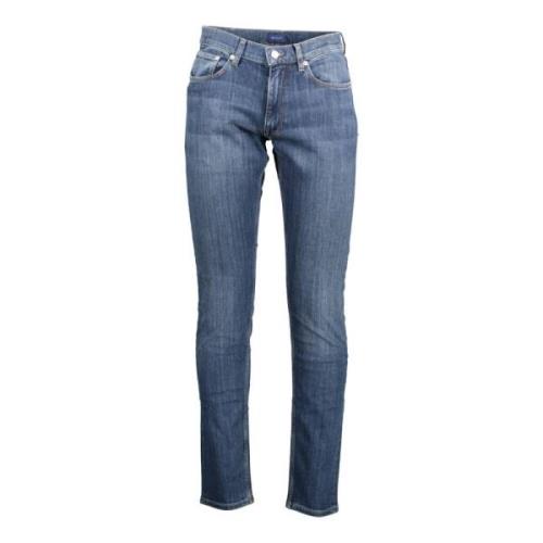 Slim-fit Jeans Gant , Blue , Heren