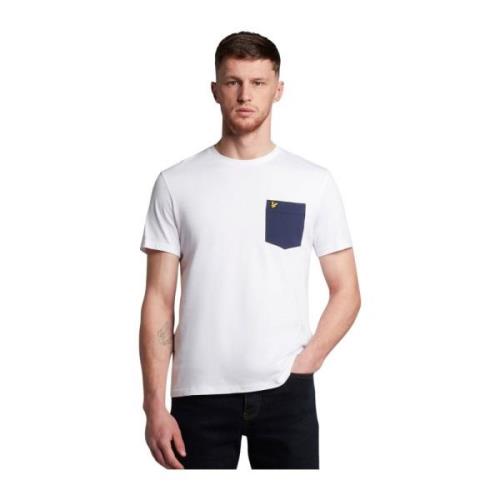 T-Shirts Lyle & Scott , White , Heren