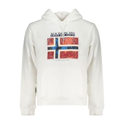 Hoodies Napapijri , White , Heren