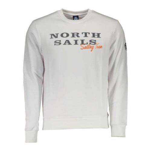 Sweatshirt North Sails , White , Heren