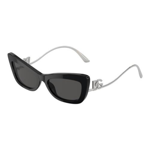 Stijlvolle zonnebril Dg4467B Zwart Dolce & Gabbana , Black , Unisex