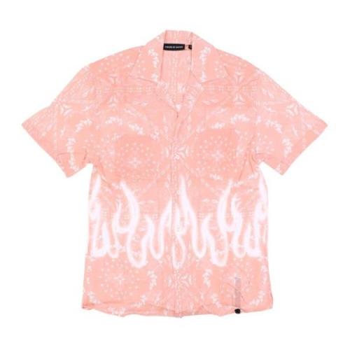 Short Sleeve Shirts Vision OF Super , Pink , Heren