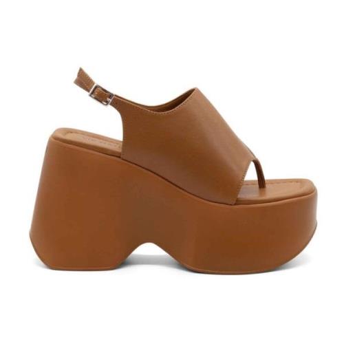 Wedges Vic Matié , Brown , Dames