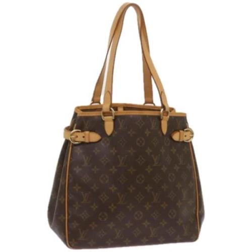 Pre-owned Canvas totes Louis Vuitton Vintage , Brown , Dames